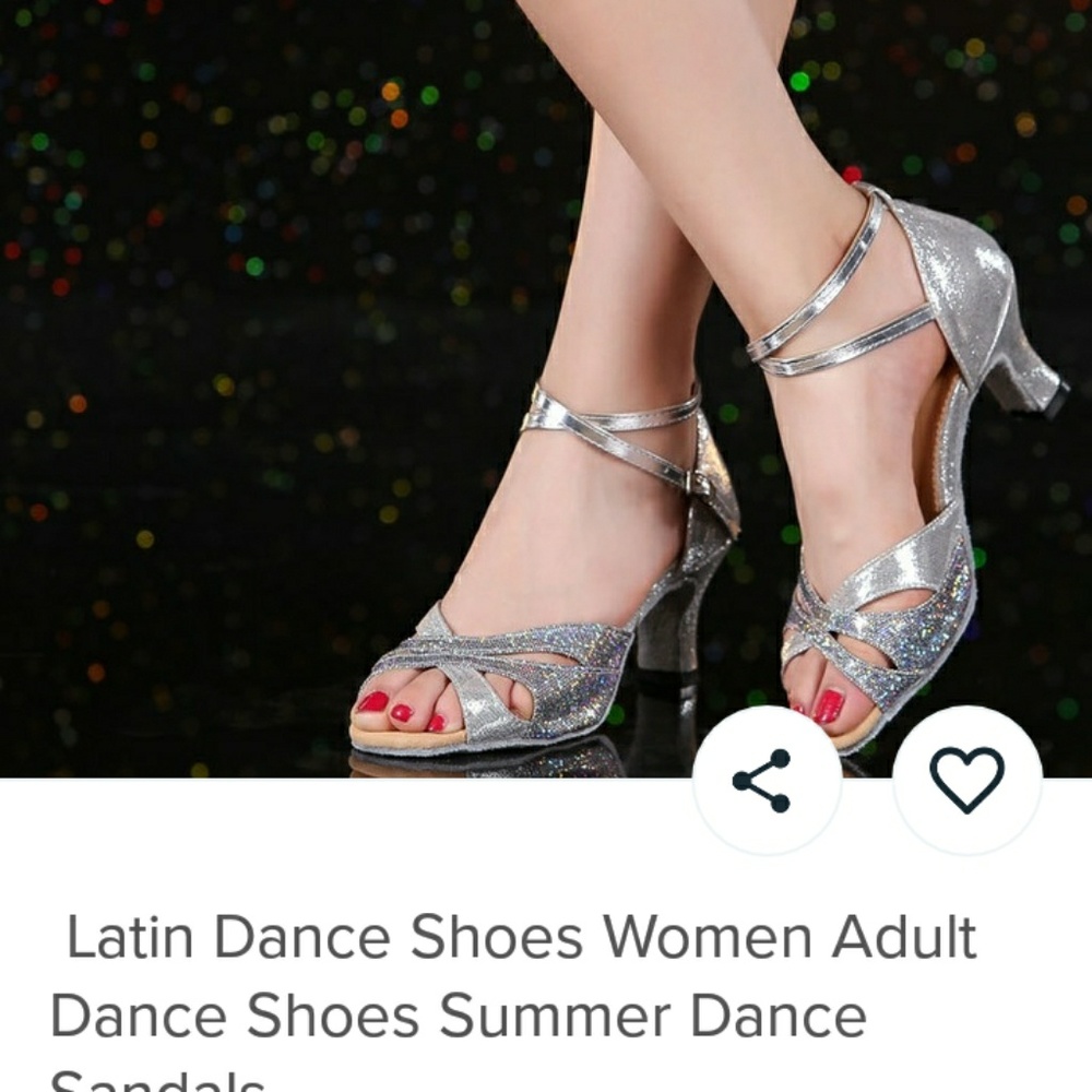 Silver Strap Dress Shoes